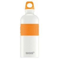 Пляшка для води SIGG CYD Pure White Touch, 0.6 л (оранжева)