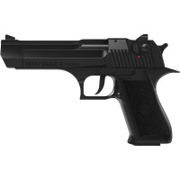 Пістолет стартовий Retay Eagle X 9мм чорний (A126160B)