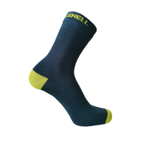 Водонепроницаемые носки DexShell Ultra Thin Crew, синий/желтый, XL