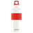 Бутылка для воды SIGG CYD Pure White Touch, 0.6 л (красная)