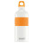 Бутылка для воды SIGG CYD Pure White Touch, 0.6 л (оранжевая)