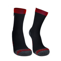 Водонепроницаемые носки Running Lite Socks, красные полоски, L