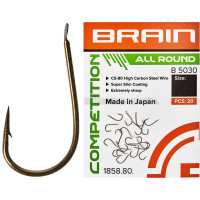 Крючок Brain All Round B5030 #10 (20 шт/уп) bronze