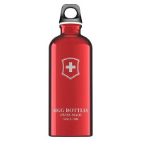 Бутылка для воды SIGG Swiss Emblem, 0.6 л (красная)