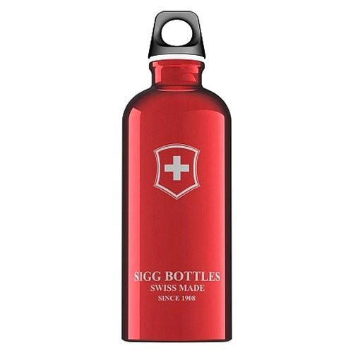 Бутылка для воды SIGG Swiss Emblem, 0.6 л (красная) 