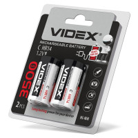 Аккумуляторы Videx HR14/C 3500mAh double blister/2шт