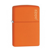 Зажигалка Zippo 231 Orange Matte, LOGO 231ZL