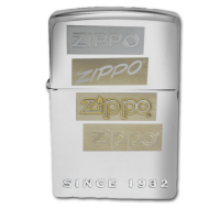 Зажигалка Zippo бензиновая CHROME GENERATIONS 24207 Original
