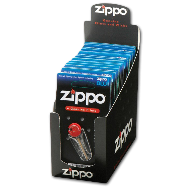Набор кремниев для зажигалок Zippo Genuine Flints 2406 