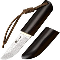 Нож HX Outdoors DM-035, черное дерево