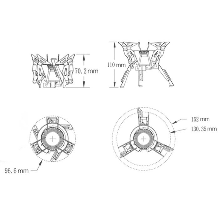 Пальник зі шлангом Fire-Maple FMS-100 
