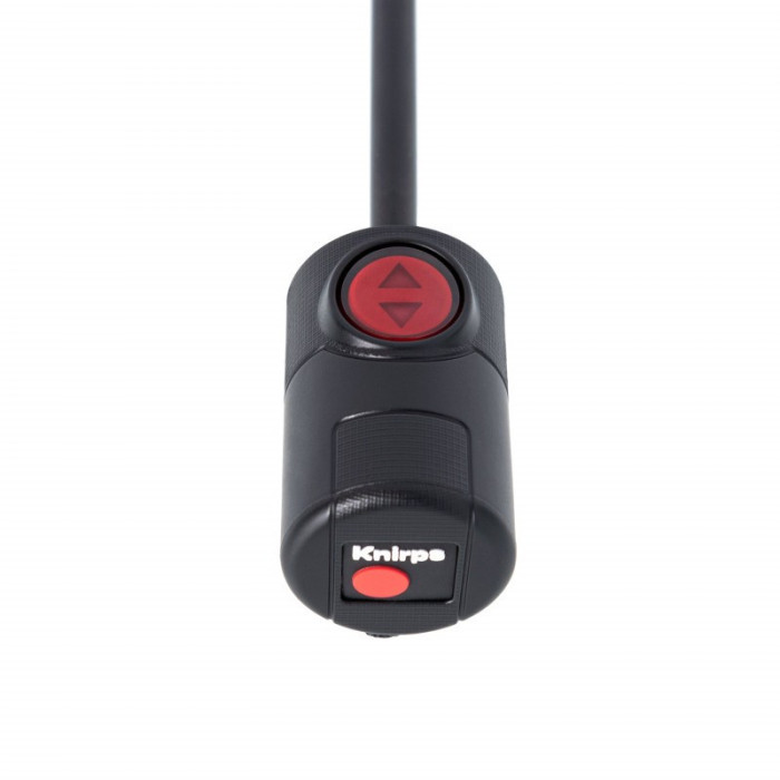Парасолька Knirps U. 200 Vision Black Авто /складаний /6спіц /D97x26см 