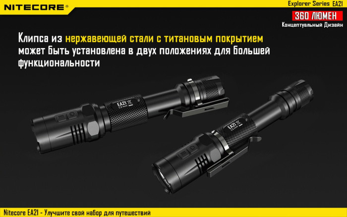 Ліхтар Nitecore EA21 