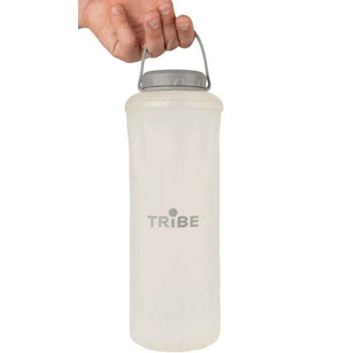 Пляшка Tribe Soft Bottle 1,5 л TPU м'яка T-FE-0024-crystal-white 