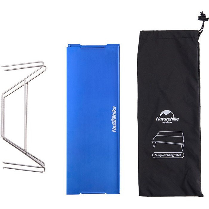 Складаний столик похідний Naturehike Compact Table 340х250 мм diva blue NH17Z001-L 
