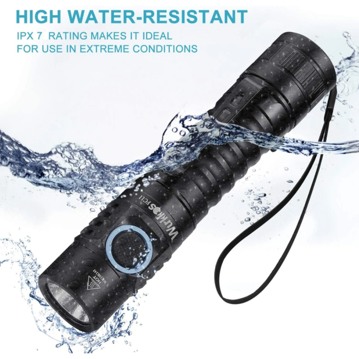 Ліхтар Wurkkos FC11 USB-C Rechargeable 18650 LED LH351D 90 CRI, зелений 