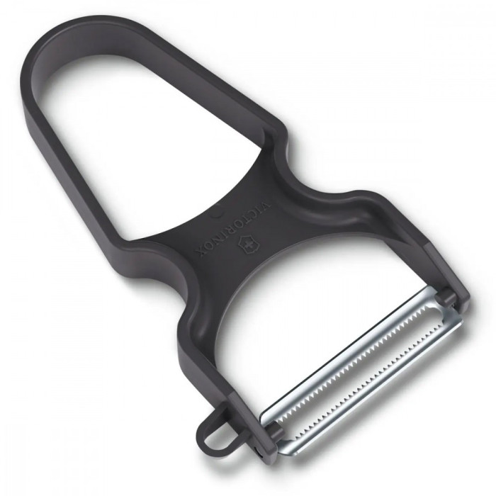 Овочечистка Rapid двосторон. хвиль. лезо Чорн. (109x65x13мм) 