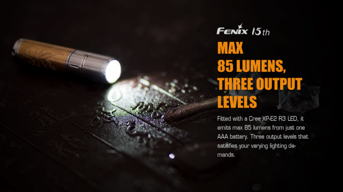 Ліхтар Fenix F15 Cree XP-E2 R3 