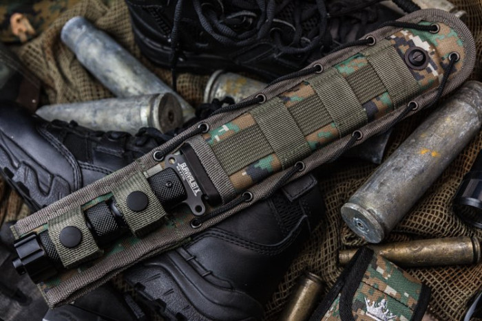 Ніж Kizlyar Supreme Survivalist X, сталь AUS8, Gray Titanium 