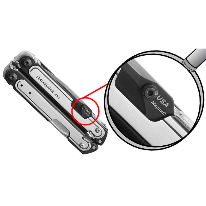 Мультитул Leatherman ARC, нейлоновий чохол, біти 