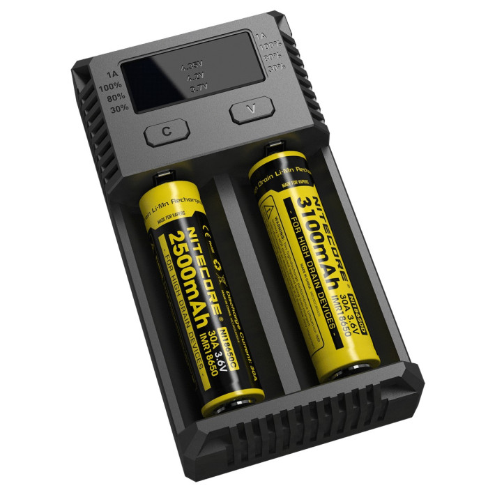 Зарядний пристрій Nitecore Intellicharger NEW i2 (2 канали) 