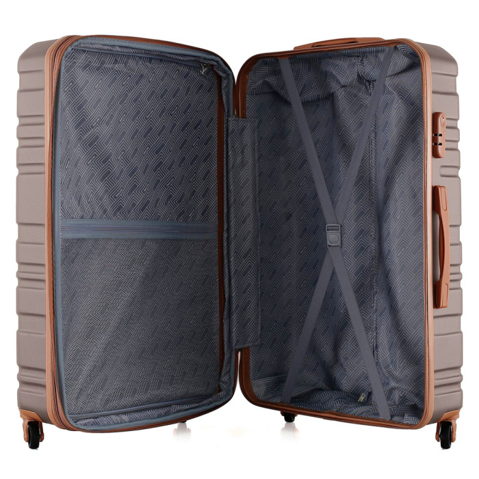 Валіза Semi Line 28" (L) Graphite/Brown (T5689-3)