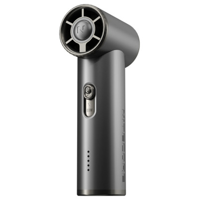 Портативний вентилятор + Power Bank Nitecore NEF01 (4000 mAh, до 11м/с), USB-C, сірий