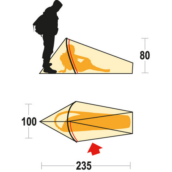 Намет Ferrino Sintesi 1 (8000) Olive Green 