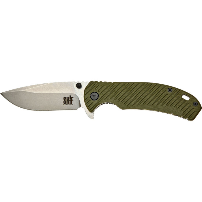 Ніж Skif Sturdy II Stonewash оливковий 420SEG 