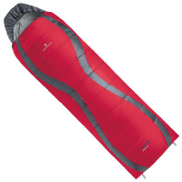 Спальний мішок Ferrino Yukon Pro SQ, червоний/сірий, лівий