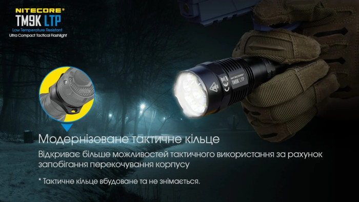 Ліхтар Nitecore TM9K LTP (CREE XP-L2 HD LEDs, 9800 люмен) 