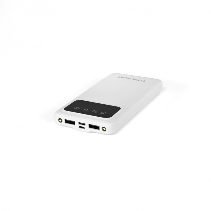Повербанк 10000mAh TITANUM OL21 White 