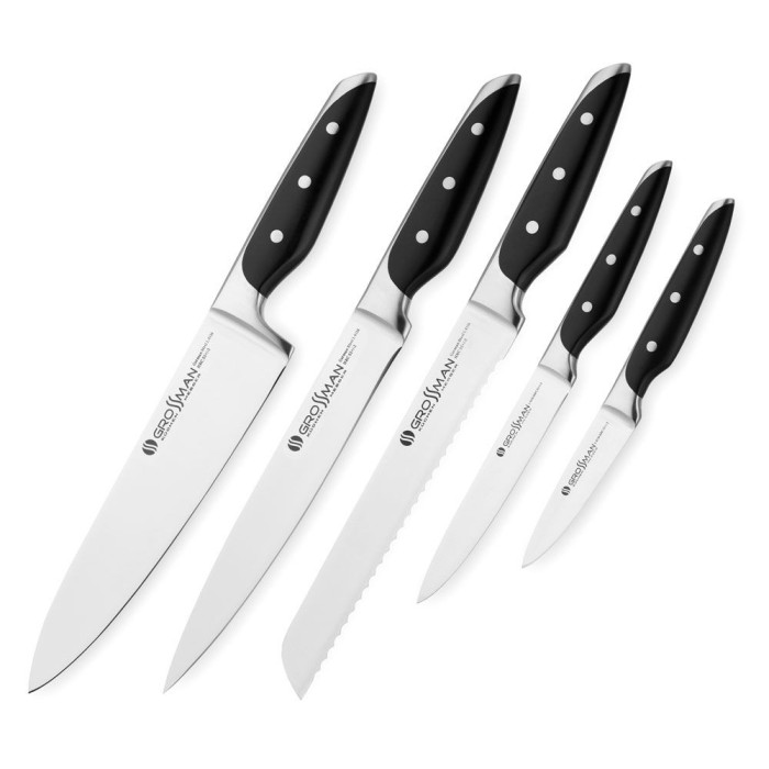 Набір кухонних ножів Grossman SL2400C-Hopewell 