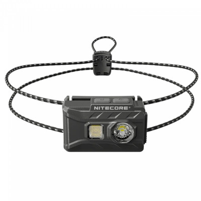 Ліхтар налобний Nitecore NU20 Classic 2024 (360 люмен, 10 режимів, USB), чорний