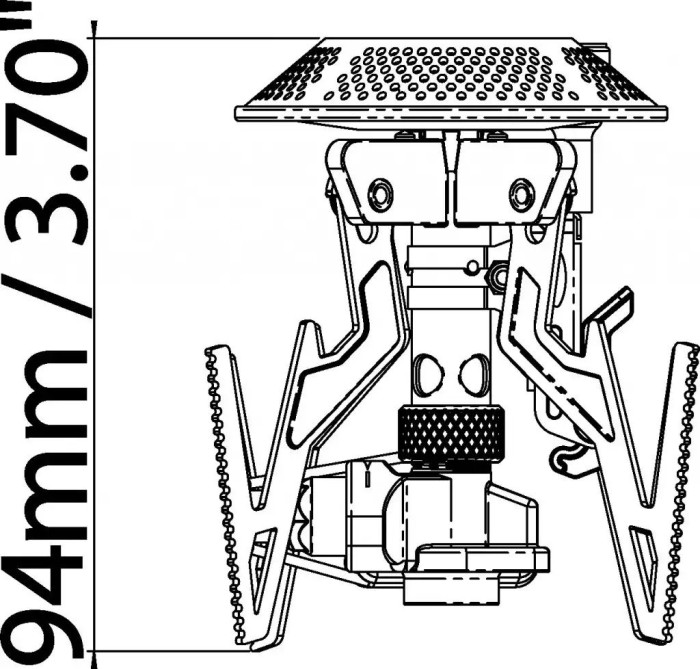 Пальник Primus PowerTrail Reg з п'єзопідпалом 