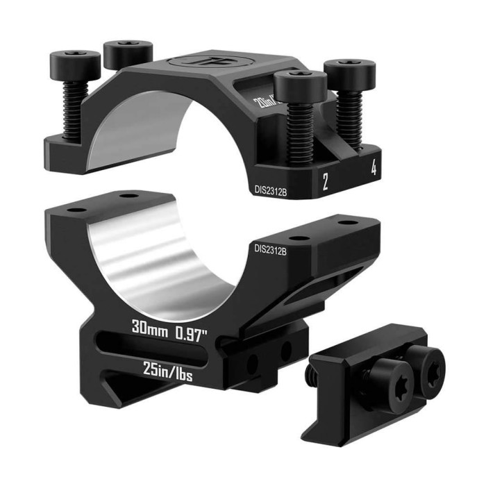 Кільця Discovery 6061 For Picatinny 30mm 0.97in DGPR2-30-0.97-61 (M240603) 