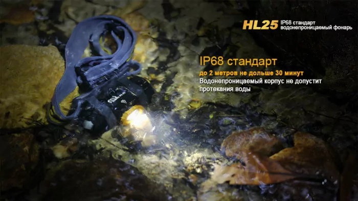 Ліхтар Fenix HL25 XP-G2 (R5), сірий 