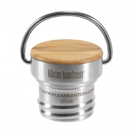 Сталева кришка з бамбуком Klean Kanteen Stainless Unibody Bamboo Cap (1009048) 