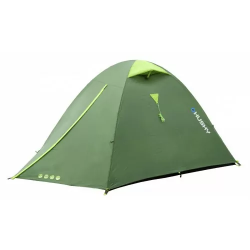 Намет Husky Bird 3 Plus (темно-зелений /салатовий) 