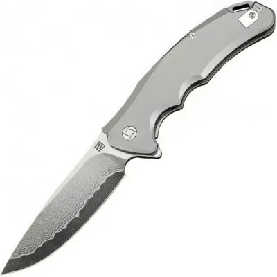 Ніж Artisan Tradition Damascus Titanium (Gray)