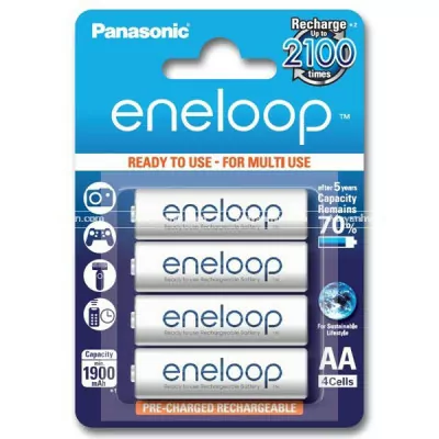Акумулятор Panasonic Eneloop AA 1900 4BP mAh NI-MH блістер 4 шт 