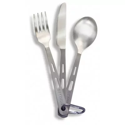 Набір столових приборів Optimus Titanium 3-Piece Cutlery Set