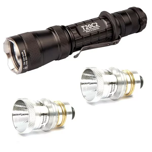 Ліхтар Eagletac T20C2 MKII XM-L2 U2 /XP-E Зелений /XP-E Червоний (850 Лм) 