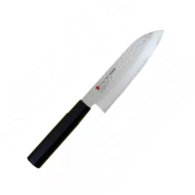 Ніж кухонний Kasumi Kuro Damascus Santoku, 165 mm