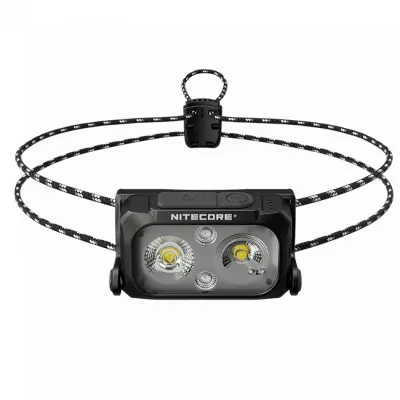 Ліхтар налобний Nitecore NU25 UL NEW2 (400 люмен), чорний