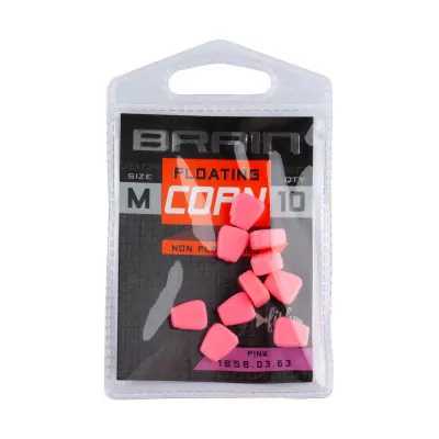 Кукурудза Brain Fake Floating Corn Non Flavoured Розмір-S, рожевий