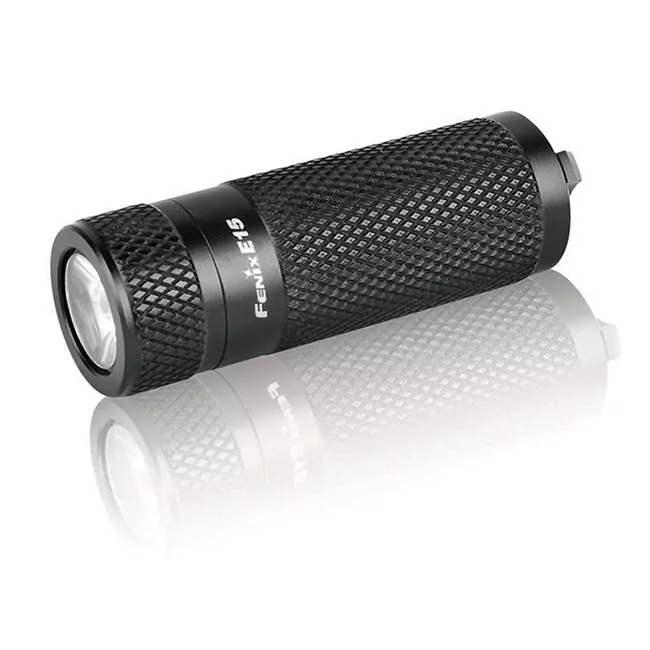 Ліхтар-брелок Fenix E15 Cree XP-E, сірий, 170 лм. 
