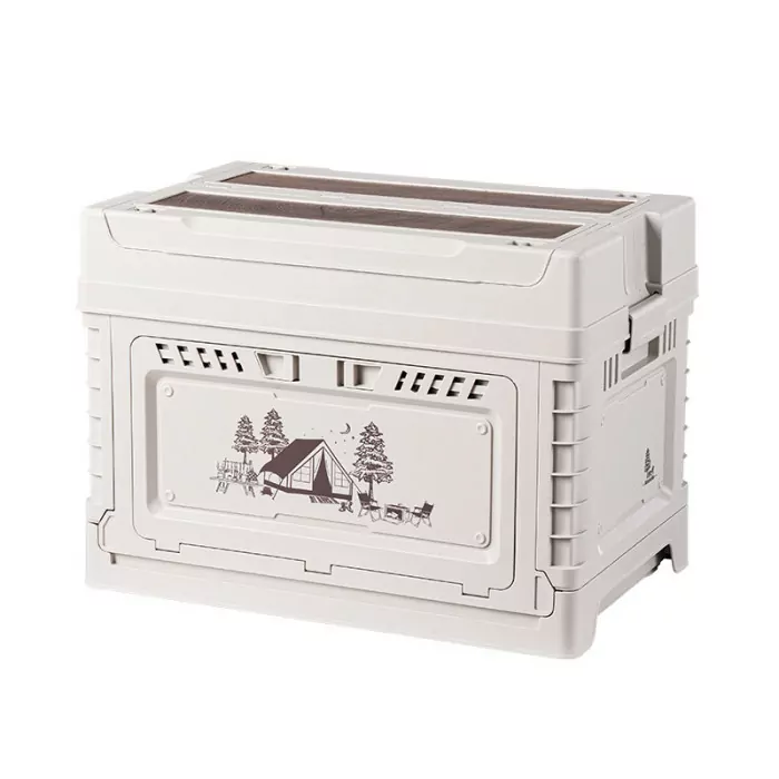 Складаний контейнер Naturehike CNH22SN019 50 л + 5 л, світло-сірий 