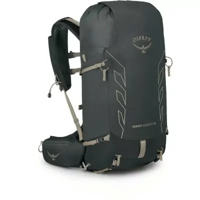 Рюкзак Osprey Tempest Velocity 30 dark charcoal/chiru tan - WXS/S - чорний