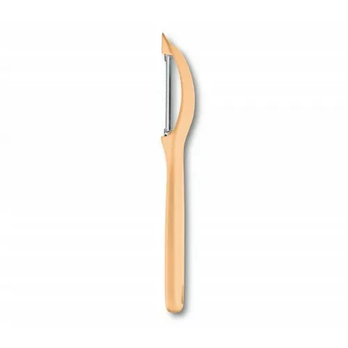 Кухонний набір з 3-ох предметів Victorinox Swiss Classic, Paring Knife set with peeler, 3 pieces, персиковий 